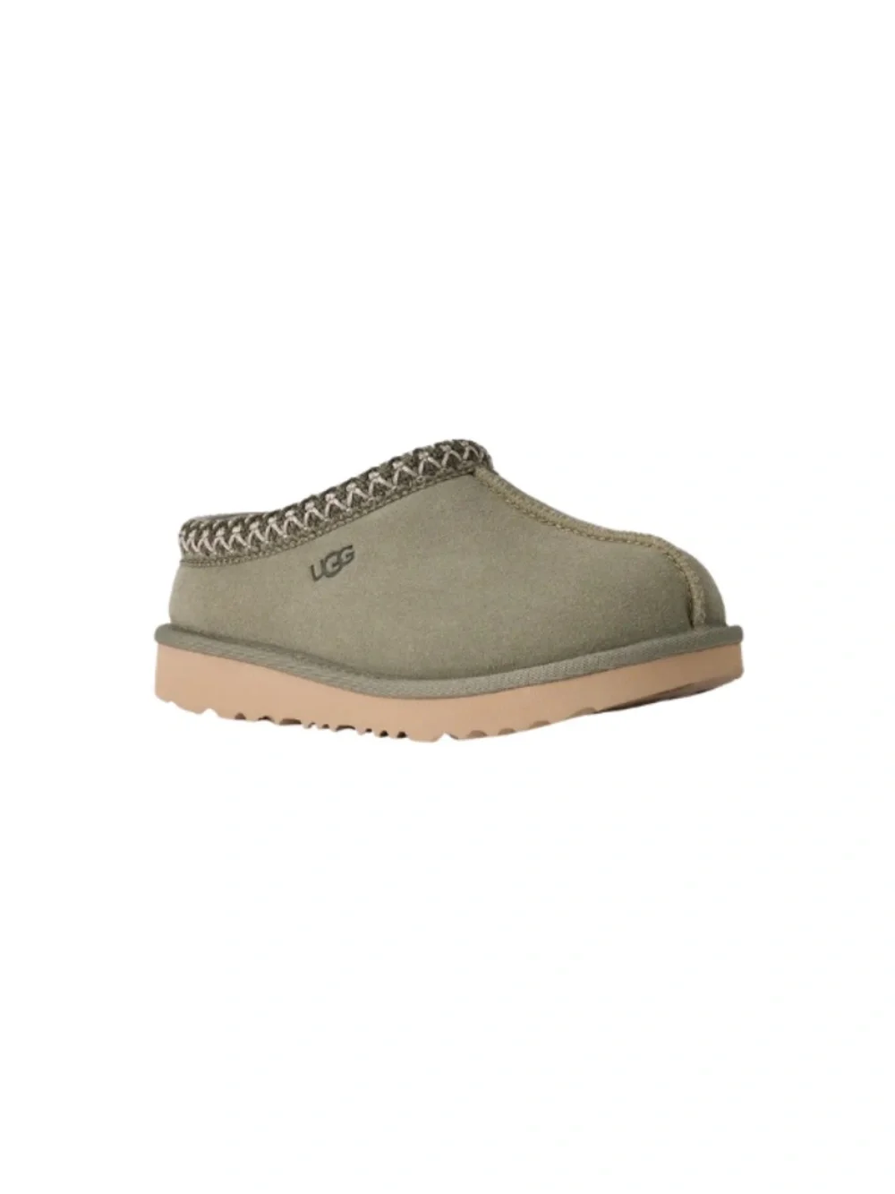 UGG Kids Tasman Slipper, Shaded Clover Suede. 1019066K